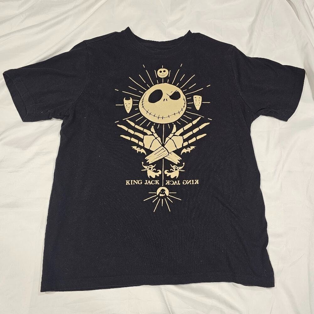 Disney Shirt Nightmare Before Christmas Jack Skellington KID XXL Pumpkin King